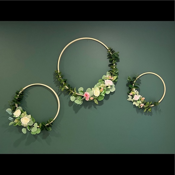 Flower Hoops
